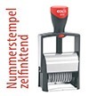 Nummerstempels zelfinktend