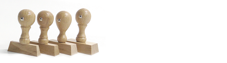 Houten stempels Houten stempels