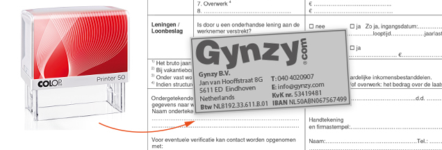 stempel werkgeversverklaring