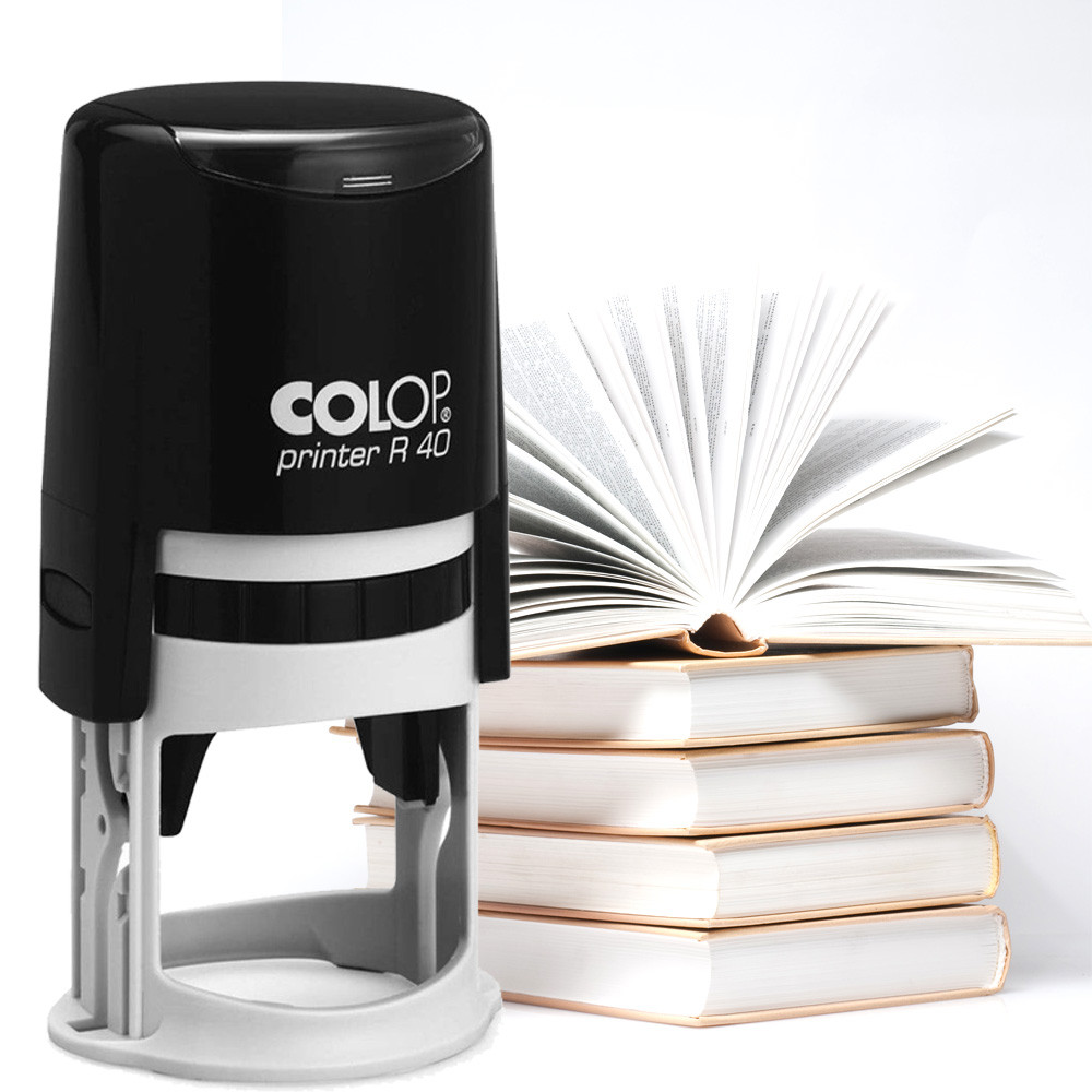 Ex librik stempel voor boeken
