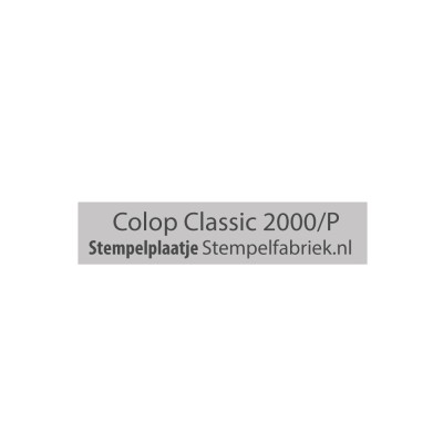 Colop 2000/P D