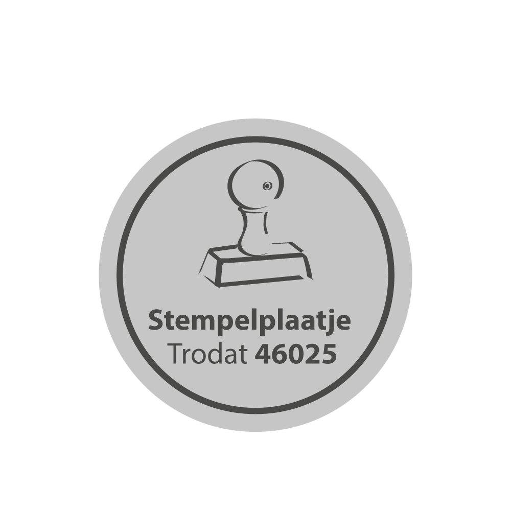 Stempelplaat Trodat Printy 46025