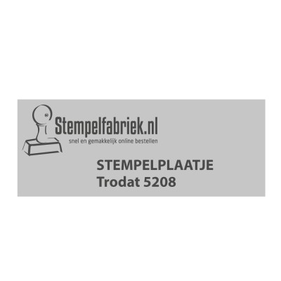 Stempelplaat Trodat Professional 5208