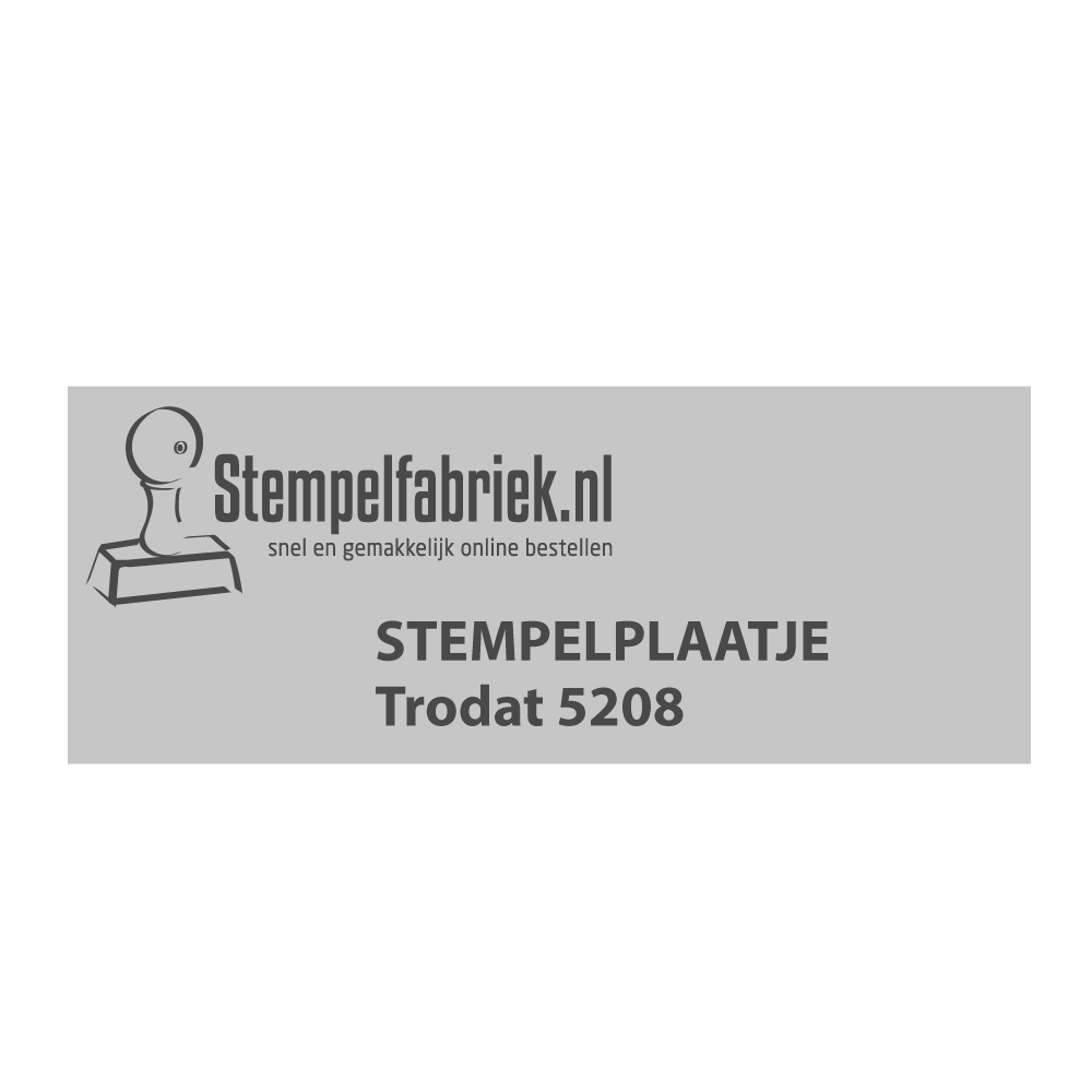 Stempelplaat Trodat Professional 5208