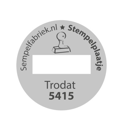 Stempelplaat Trodat Professional 5415