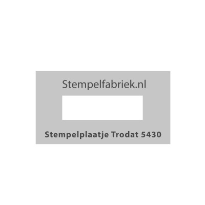 Stempelplaat Trodat Professional 5430 / 5431