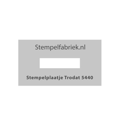 Stempelplaat Trodat Professional 5440/D