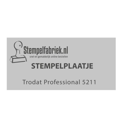 Stempelplaat Trodat Professional 5211