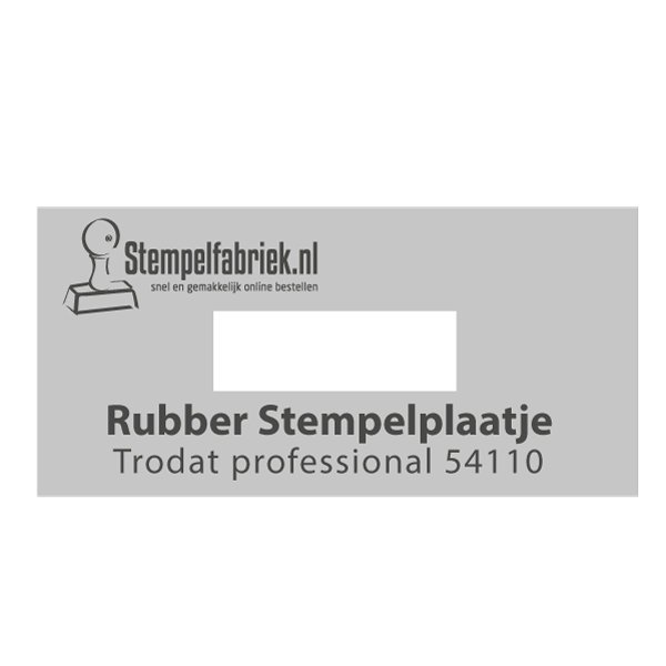 Stempelplaat Trodat Professional 54110