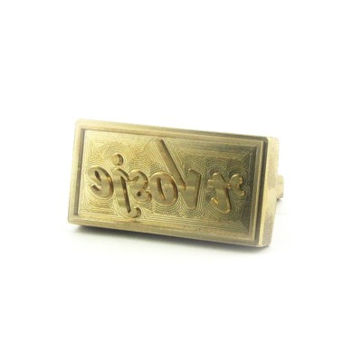 Brandplaat ALK 2, 50x25mm