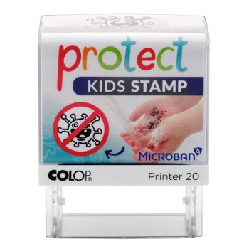 Kids protect stamp