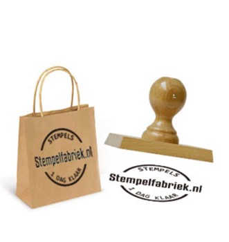 Grote houten handstempels