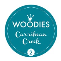 Stempelkussen t.b.v. Woodies | Kleur Caribean Creek