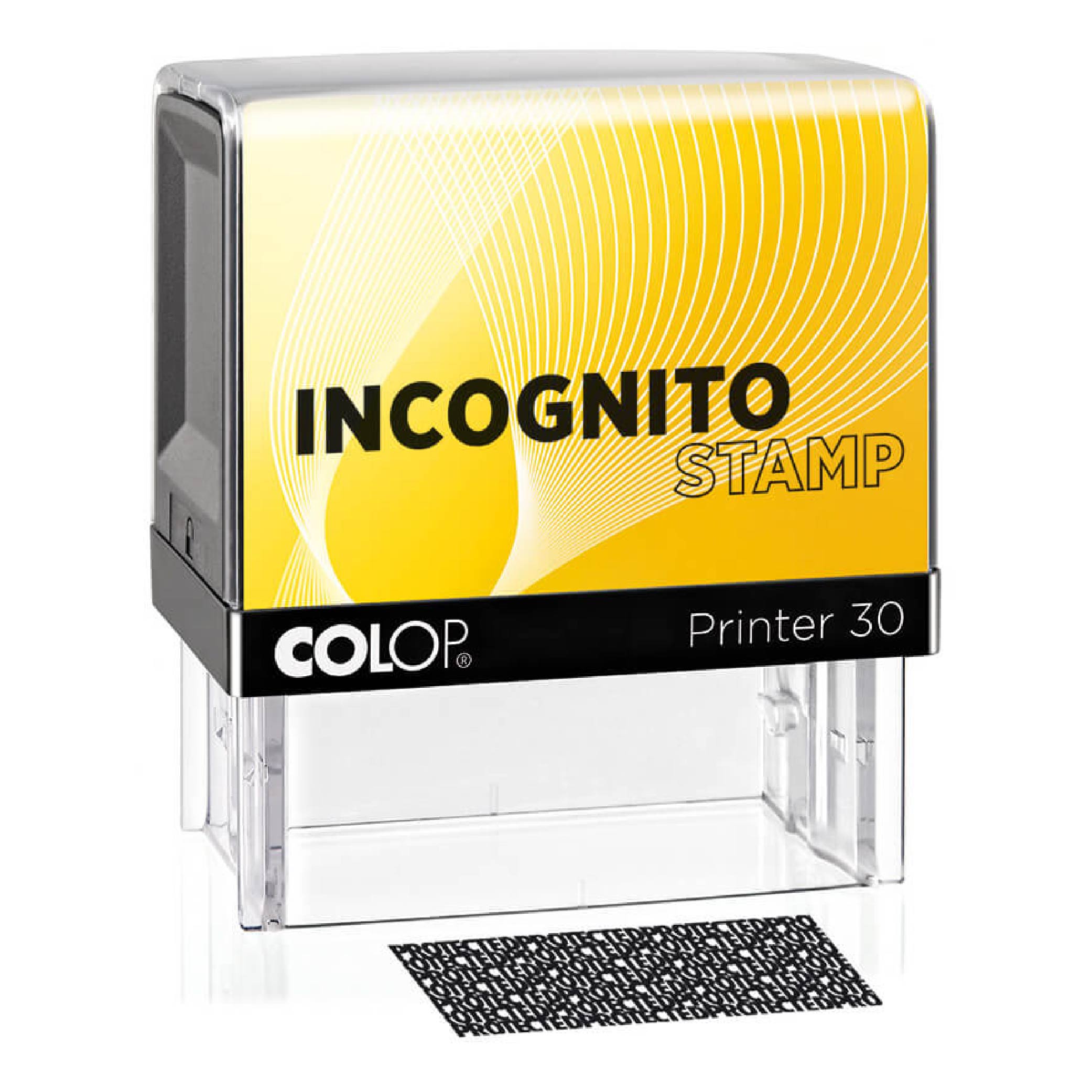Incognito stempel
