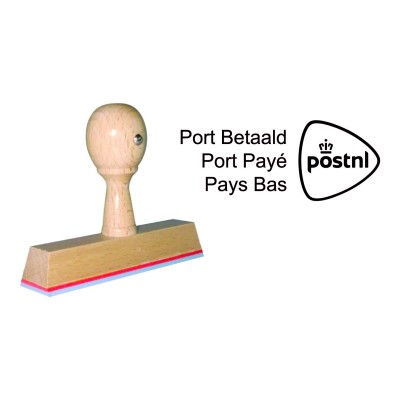 Internationaal en Nationaal Port betaald stempel PostNL