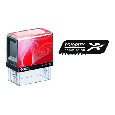 PostNL PRIORITY zelfinktende stempel