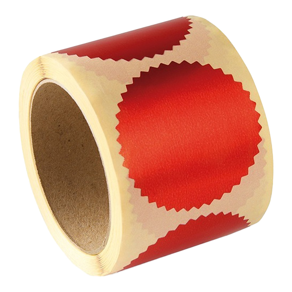 Preegzegel Rood Ø55mm