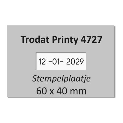 Stempelplaat Trodat Printy 4727 datum
