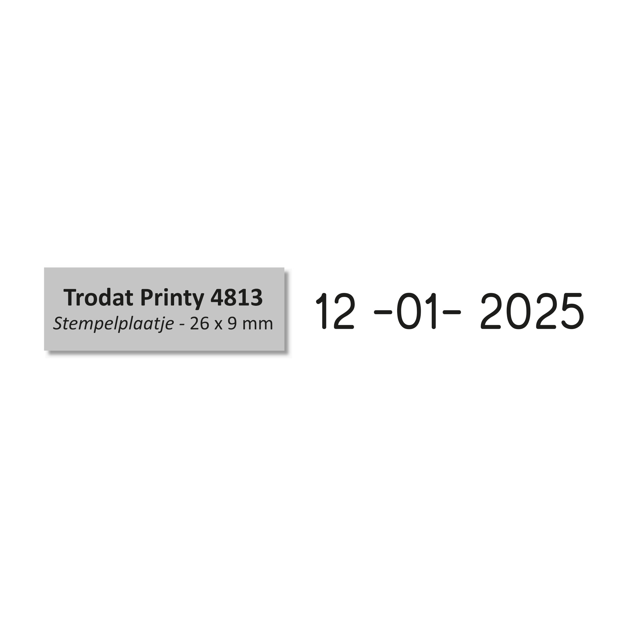 Stempelplaat Trodat Printy 4813