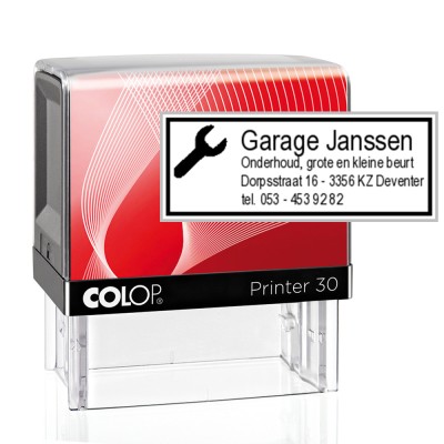 Garagestempel Colop Printer 30