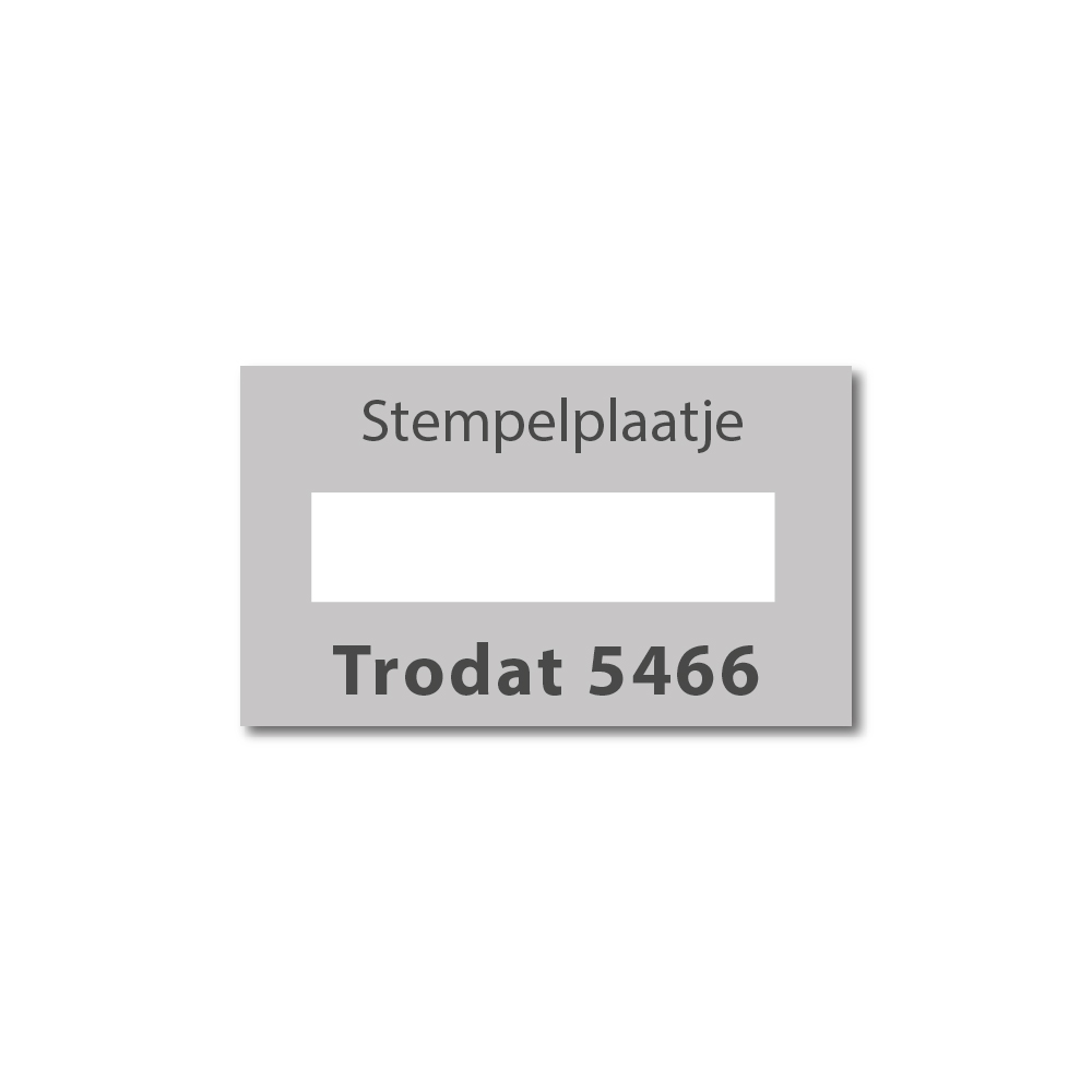 Stempelplaat Trodat Professional 5466 datumstempel