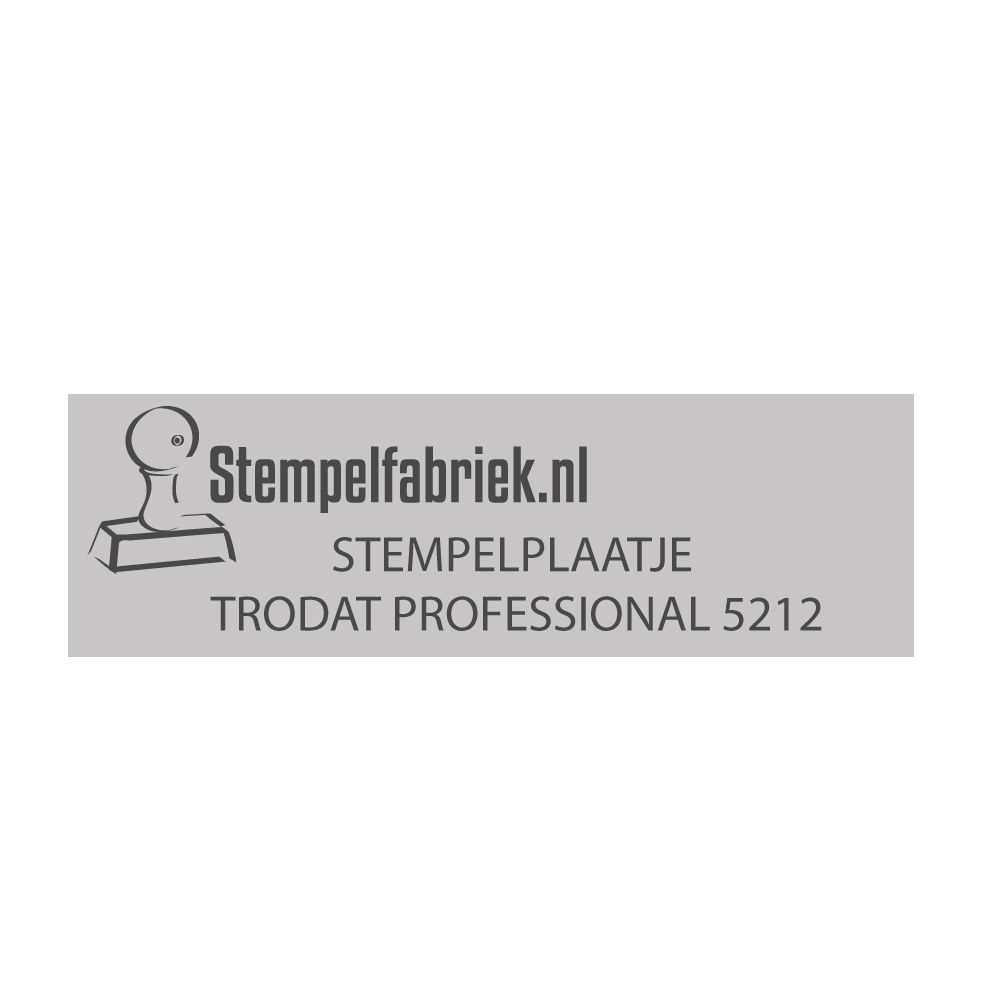 Stempelplaat Trodat Professional 5212