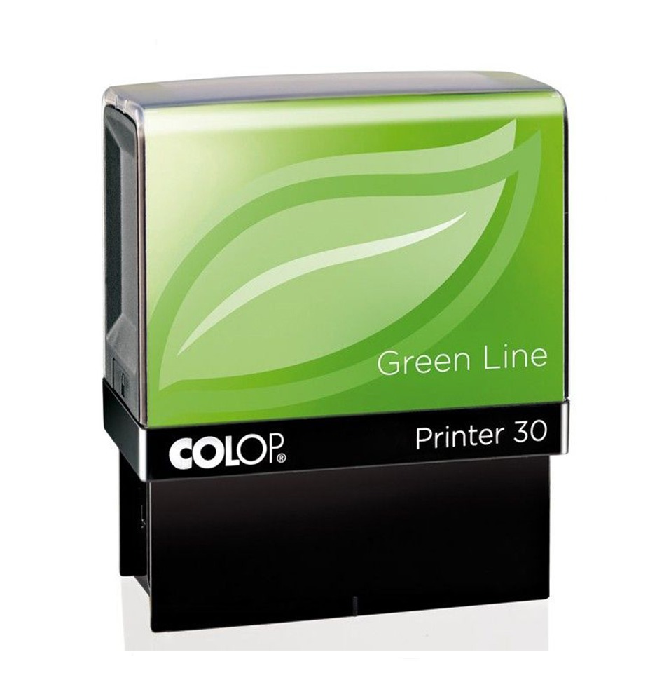 Colop Printer 30 Green Line. Laat hier uw duurzame stempel maken met tekst en/of logo.