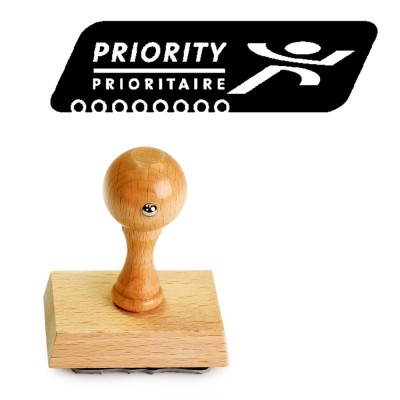 Priority stempel PostNL