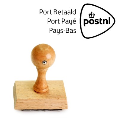 Internationaal en Nationaal Port betaald stempel PostNL