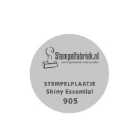 Tekstplaatje Shiny Essential 905