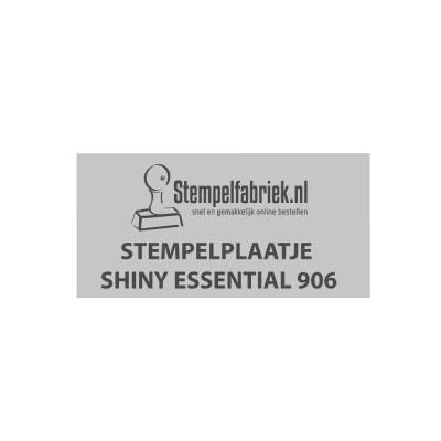 Tekstplaatje Shiny Essential 906