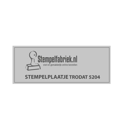 Stempelplaat Trodat Professional 5204