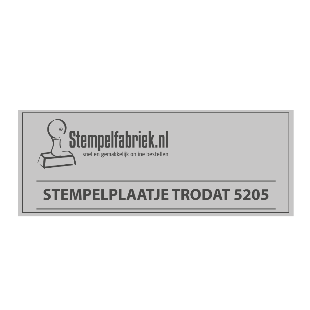 Stempelplaat Trodat Professional 5205