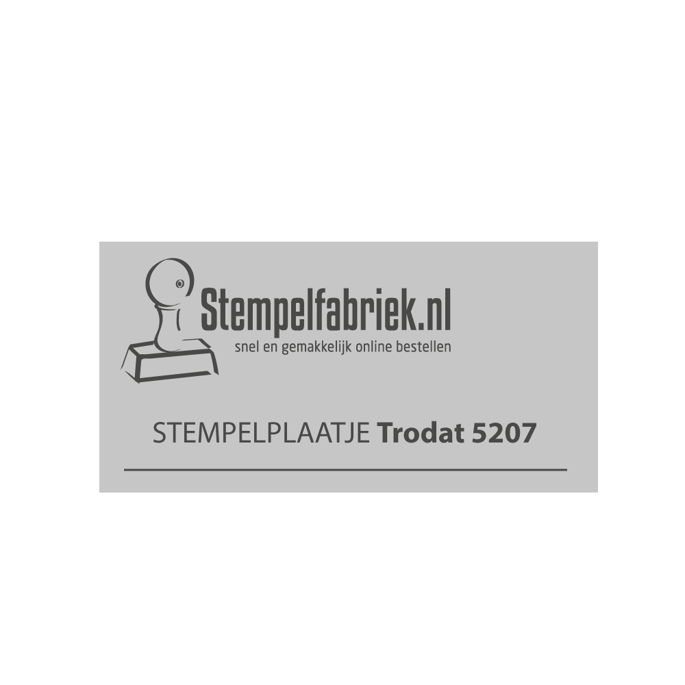 Stempelplaat Trodat Professional 5207